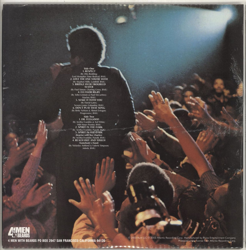 Aretha Franklin Live At Fillmore West - 180gm - Sealed US vinyl LP album (LP record) 646315111514