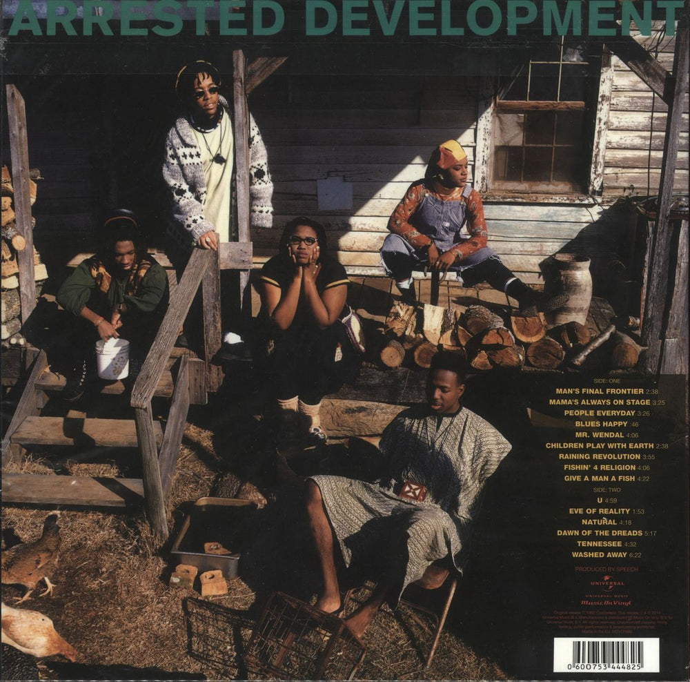 Arrested Development 3 Years, 5 Months And 2 Days In The Life Of... - 180 Gram UK vinyl LP album (LP record) 600753444825