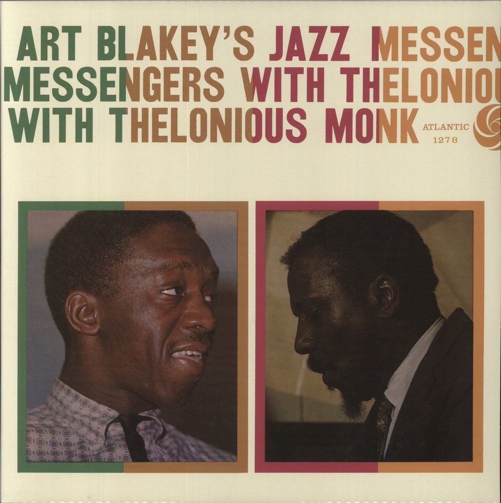 Art Blakey & The Jazz Messengers Art Blakey's Jazz Messengers With Thelonious Monk - 180gm UK 2-LP vinyl record set (Double LP Album) R1670841