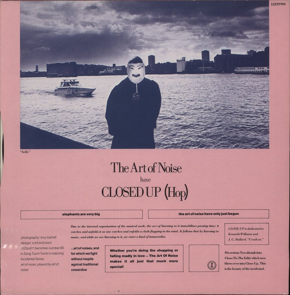 Art Of Noise Close Up UK 12" vinyl single (12 inch record / Maxi-single)