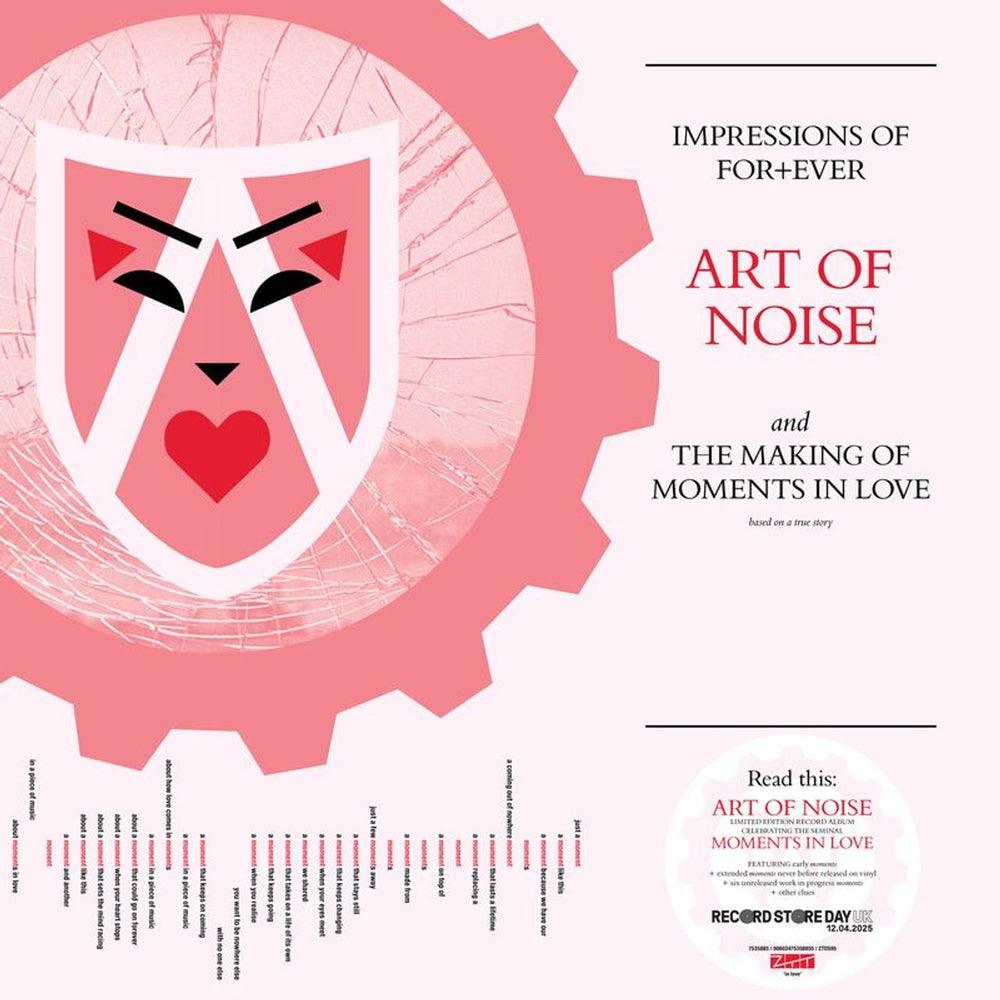 Art Of Noise Impressions of For+ever and The Making of Moments in Love - RSD 2025 - Red Vinyl - Sealed UK vinyl LP album (LP record) 7535885