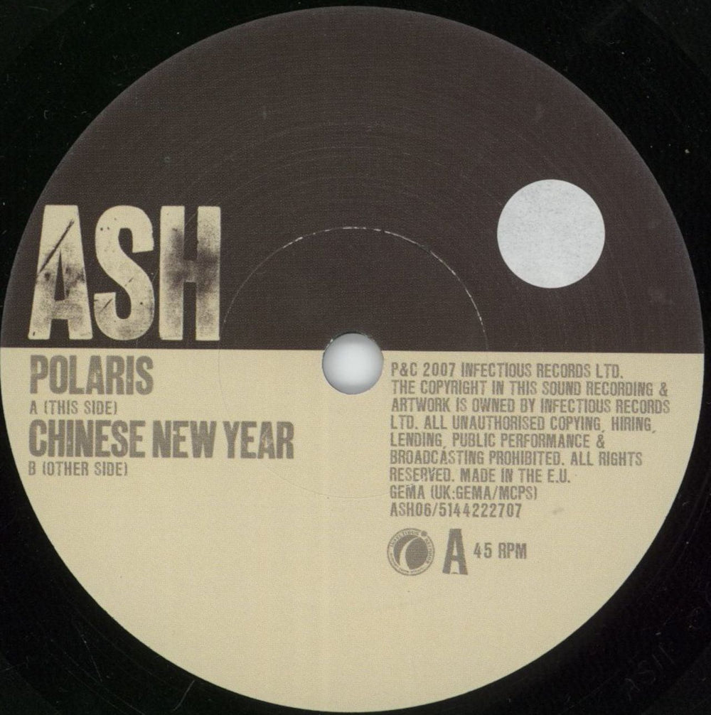 Ash Polaris - 2 x 7" Singles UK 7" vinyl single (7 inch record / 45) A-S07PO865746