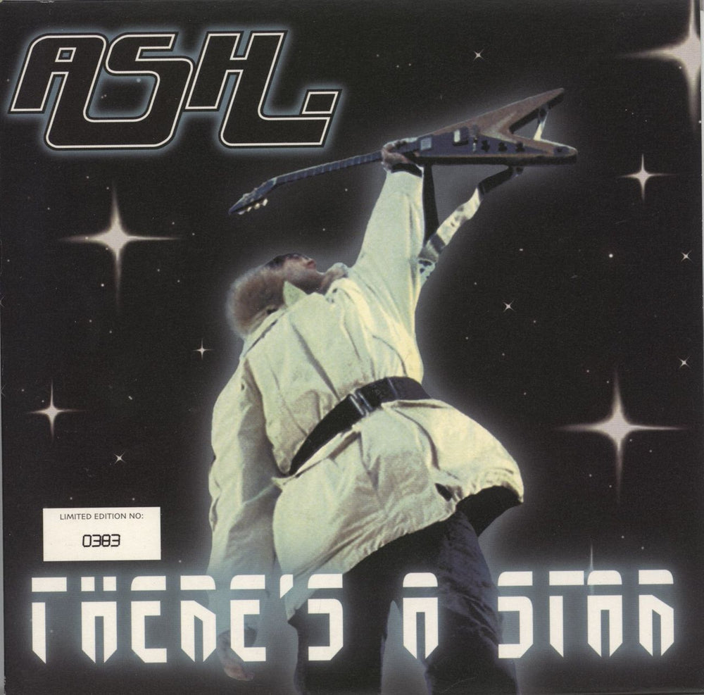 Ash There's A Star - Numbered UK 7" vinyl single (7 inch record / 45) INFEC112S