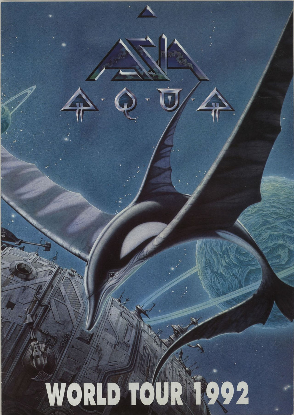 Asia Aqua UK tour programme TOUR PROGRAM