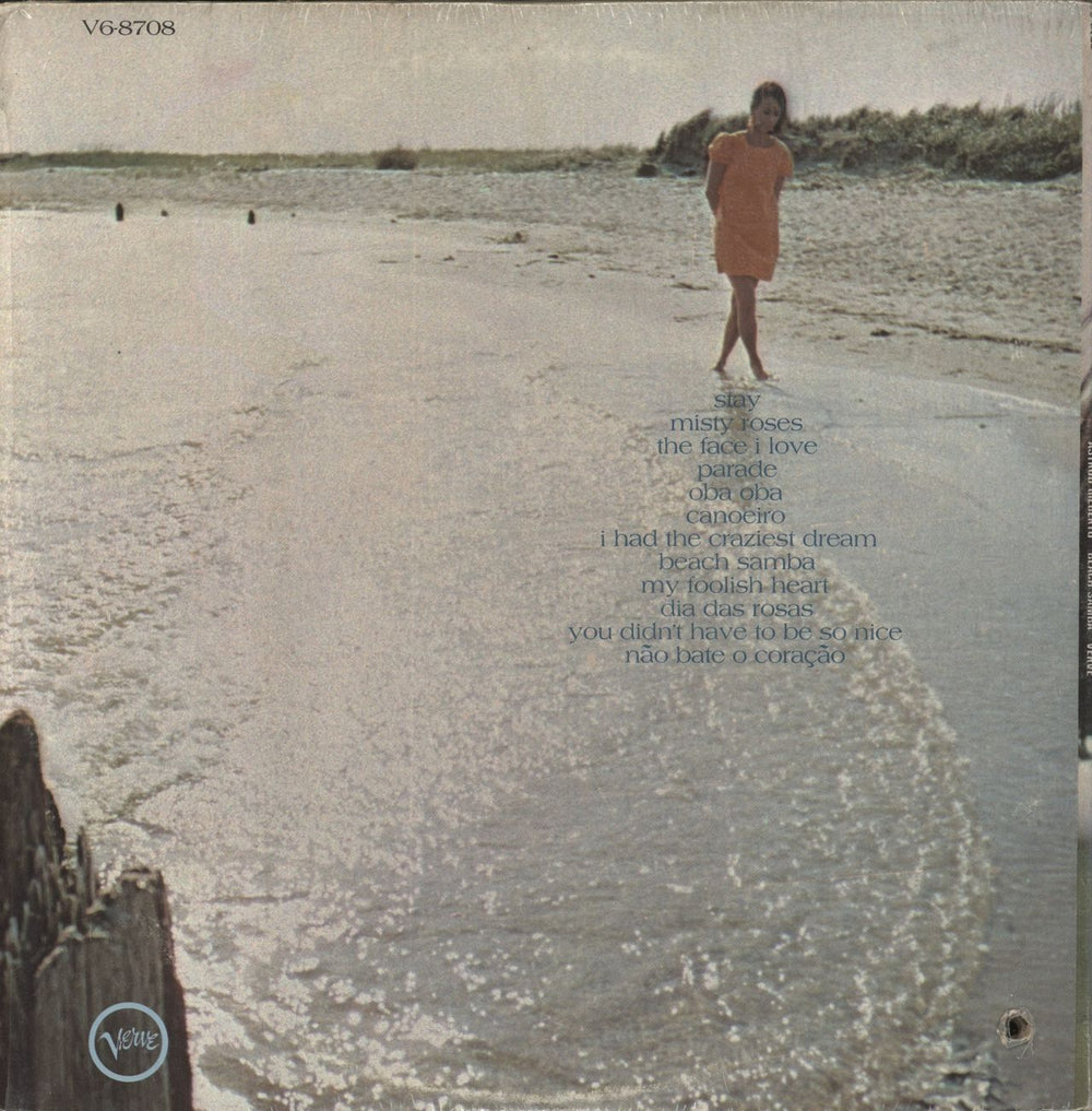 Astrud Gilberto Beach Samba US vinyl LP album (LP record)