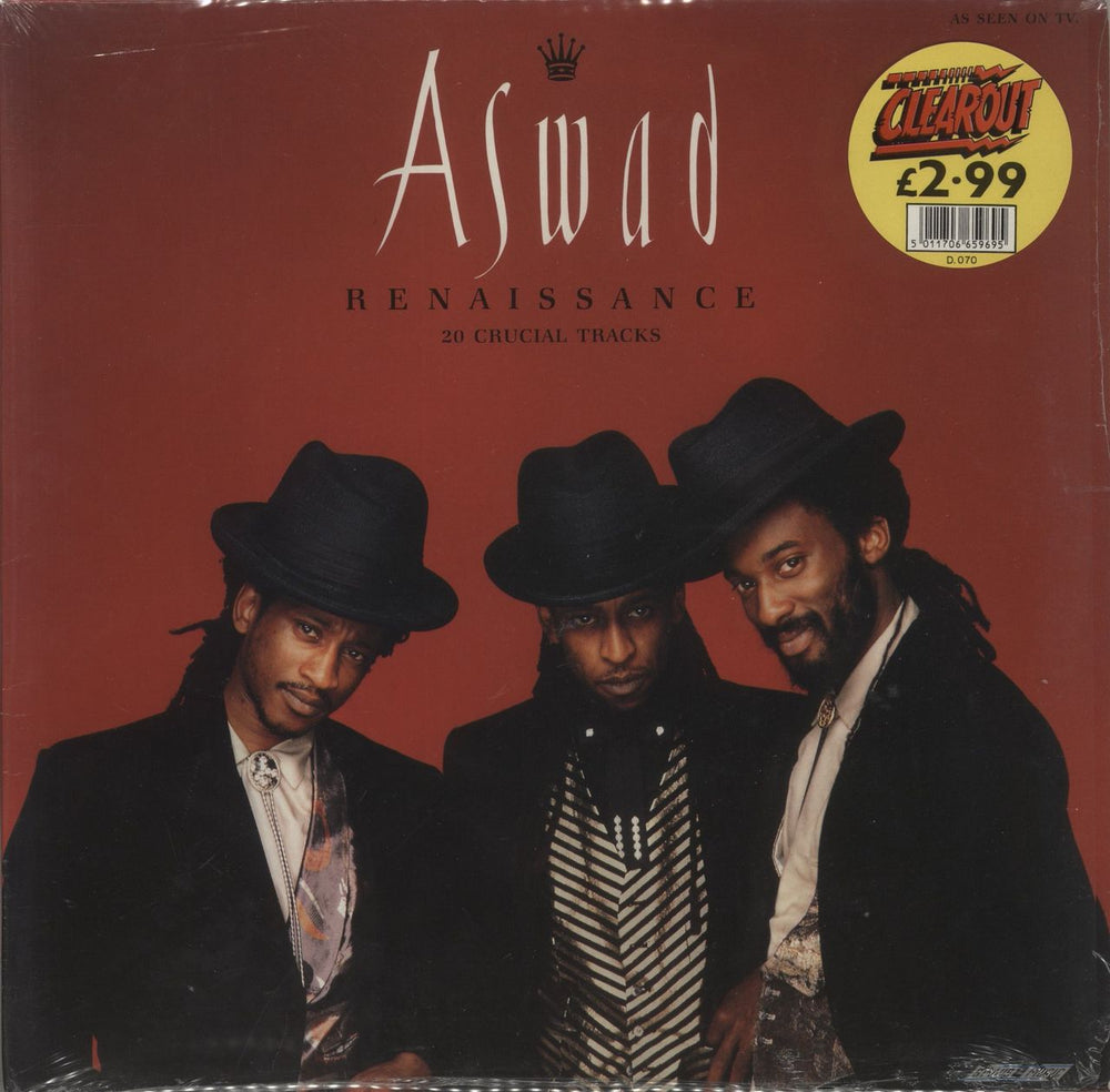 Aswad Renaissance - Sealed UK vinyl LP album (LP record) SMR866