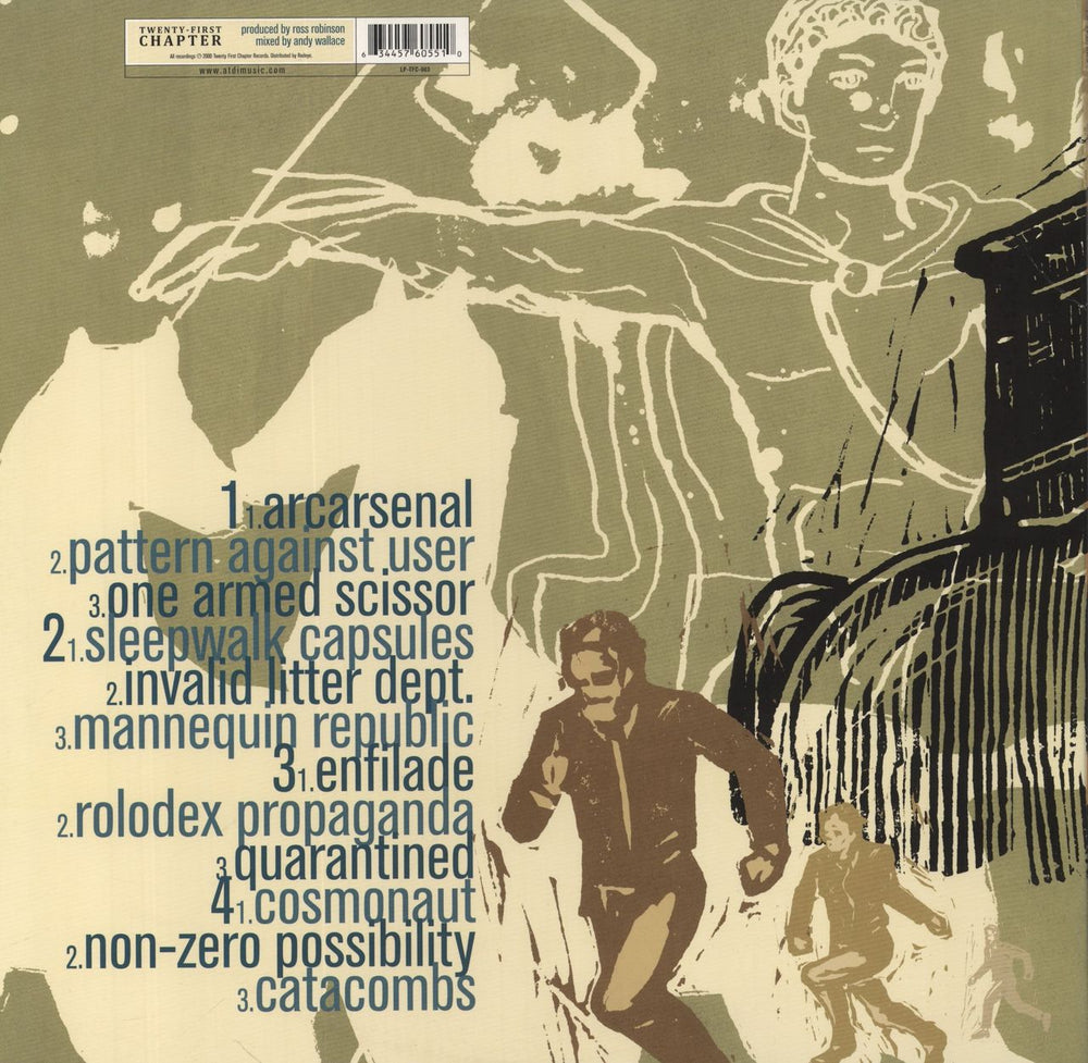 At The Drive-In Relationship Of Command US 2-LP vinyl record set (Double LP Album) 634457605510