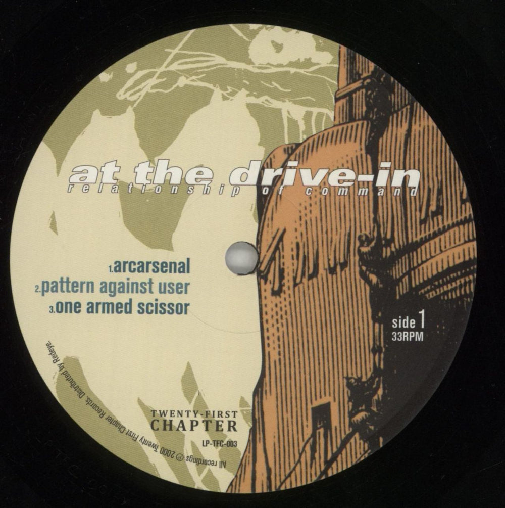 At The Drive-In Relationship Of Command US 2-LP vinyl record set (Double LP Album) DRI2LRE860085