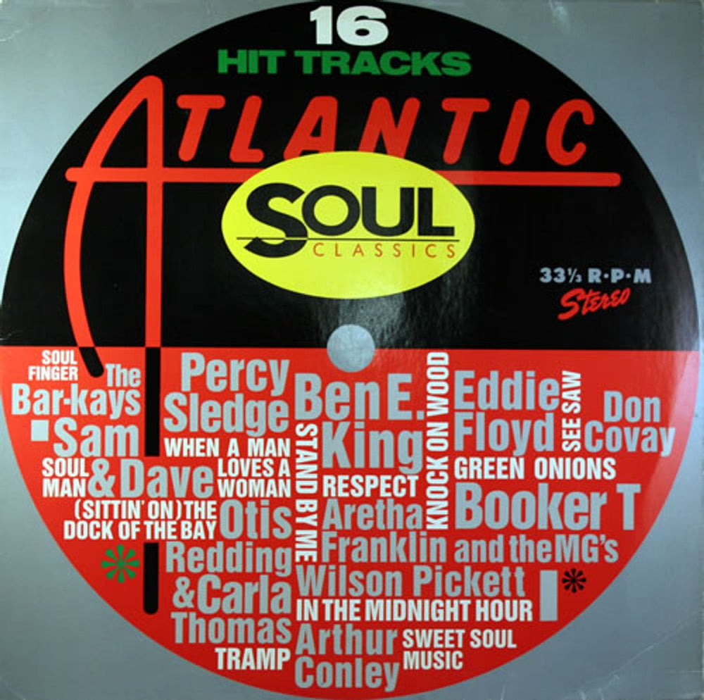 Atlantic Records Atlantic Soul Classics UK vinyl LP album (LP record) WX105