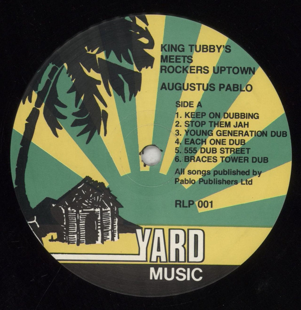 Augustus Pablo King Tubby's Meets Rockers Uptown - EX UK vinyl LP album (LP record) AUSLPKI854003