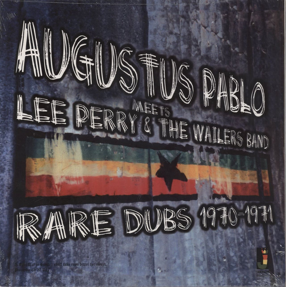 Augustus Pablo Rare Dubs 1970-71 UK vinyl LP album (LP record) JRLP023