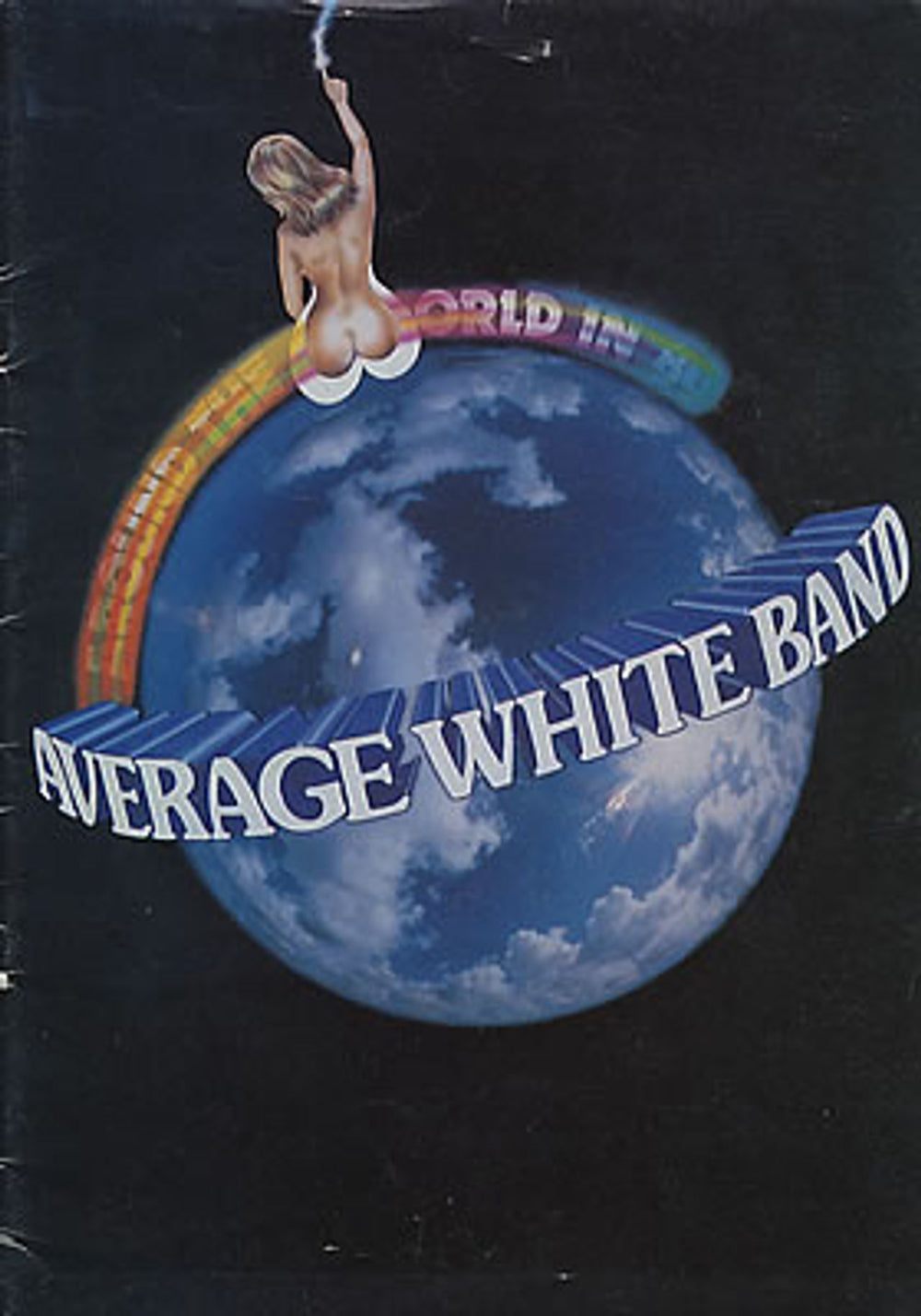 Average White Band Around The World in '80 - Ticket Stub UK tour programme TOUR PROGRAMME