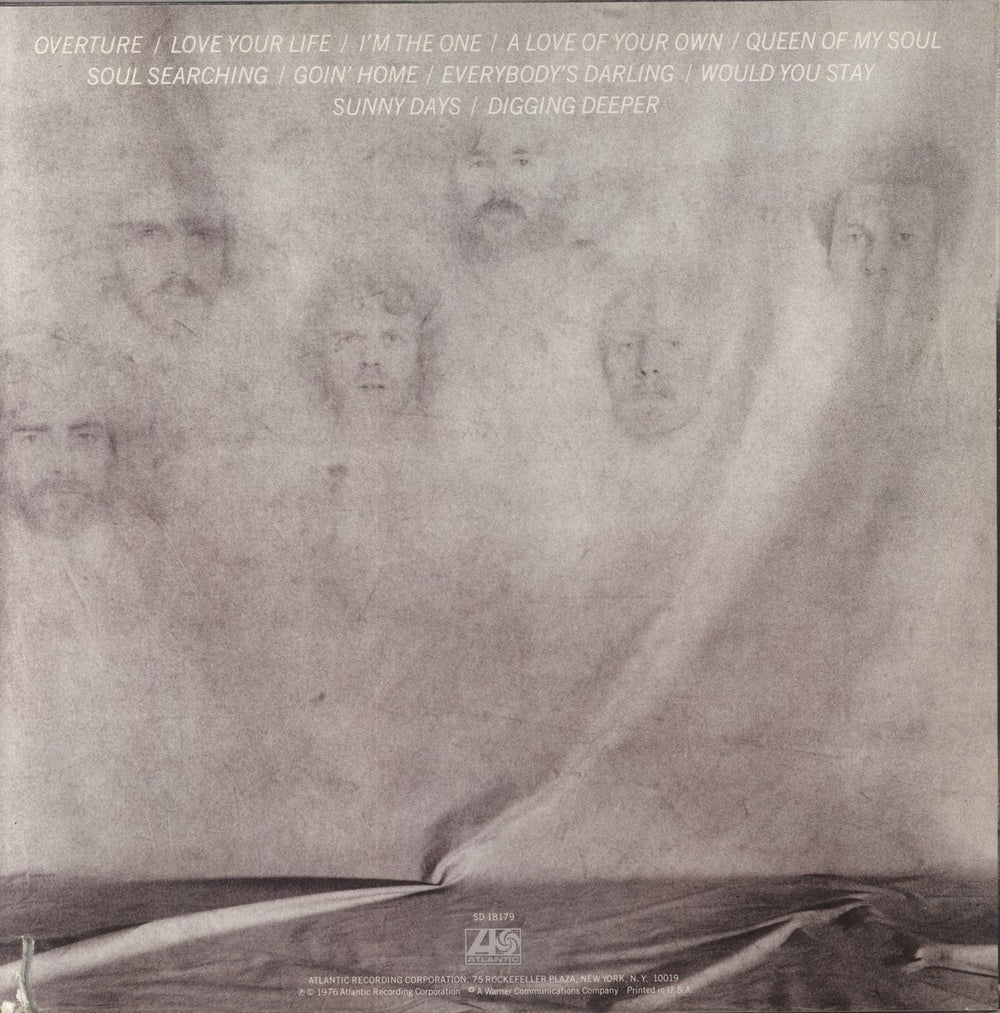 Average White Band Soul Searching US vinyl LP album (LP record)