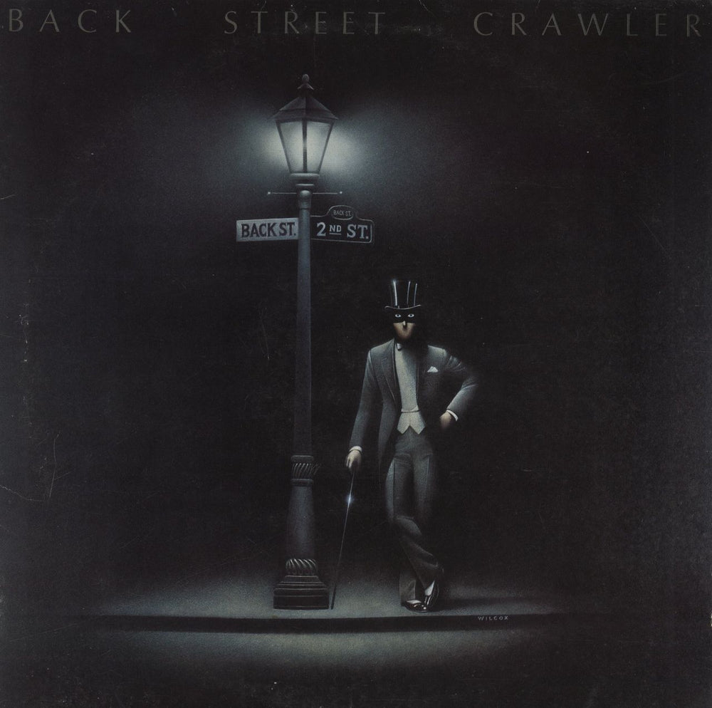 Back Street Crawler Second Street - VG UK vinyl LP album (LP record) K50267