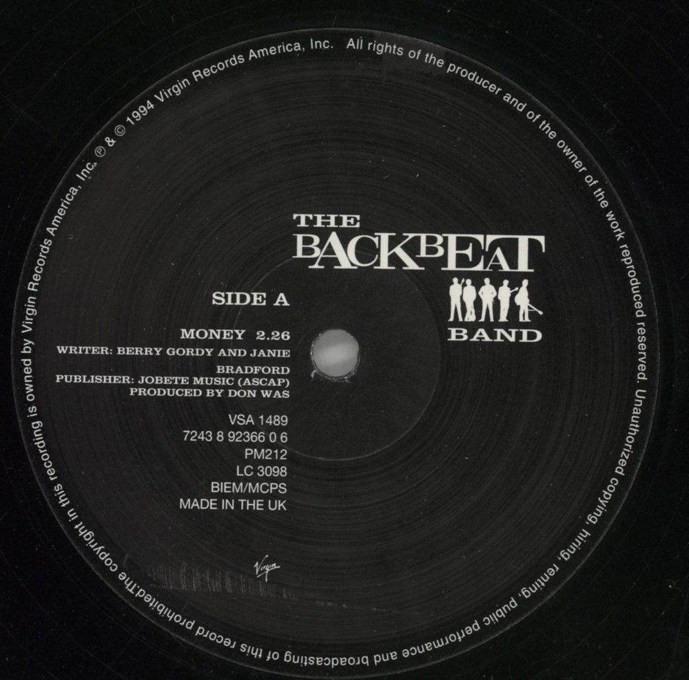 Backbeat Money UK 10" vinyl single (10 inch record) BBT10MO89658