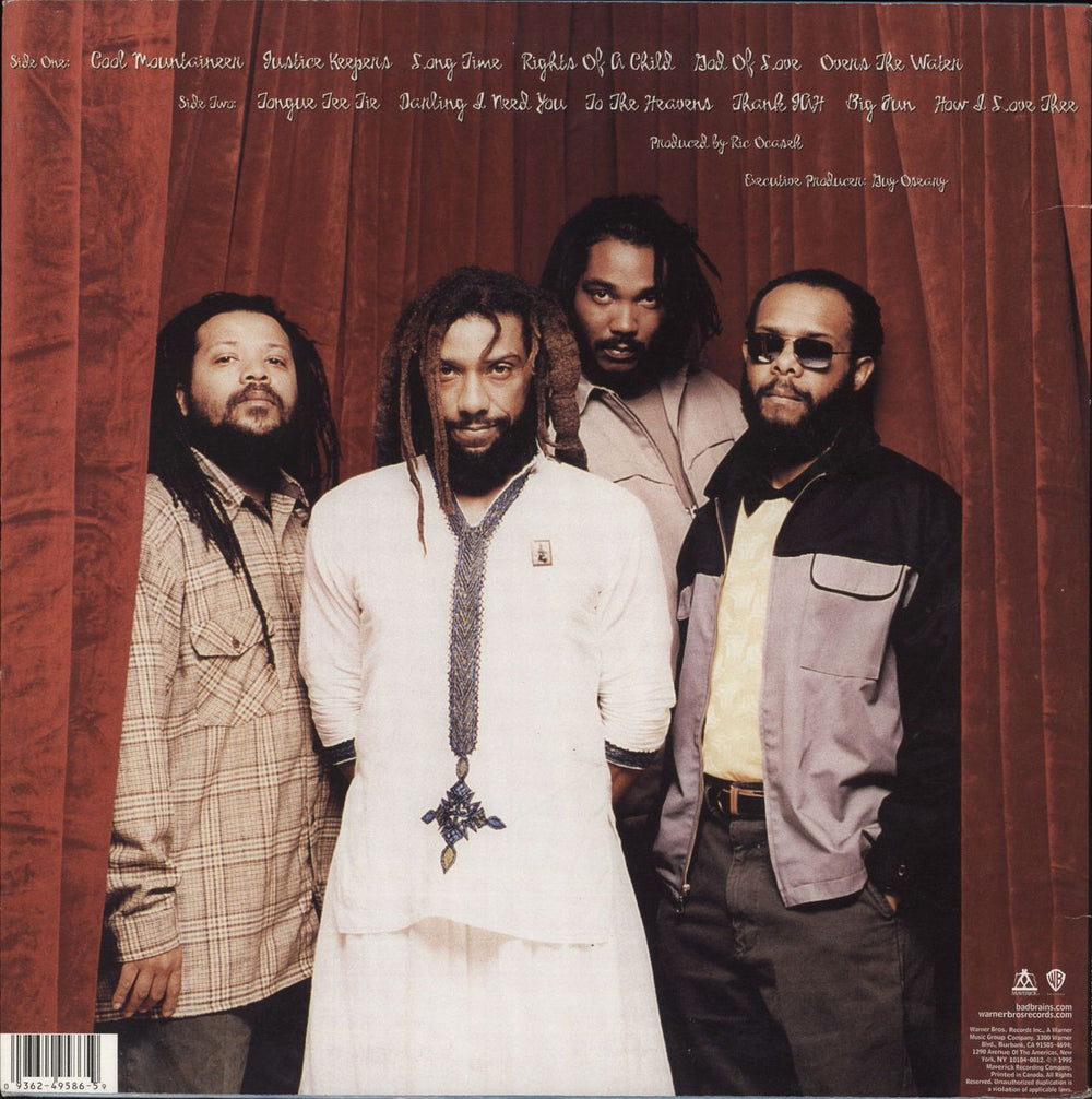 Bad Brains God Of Love + 7" - RSD11 US vinyl LP album (LP record)