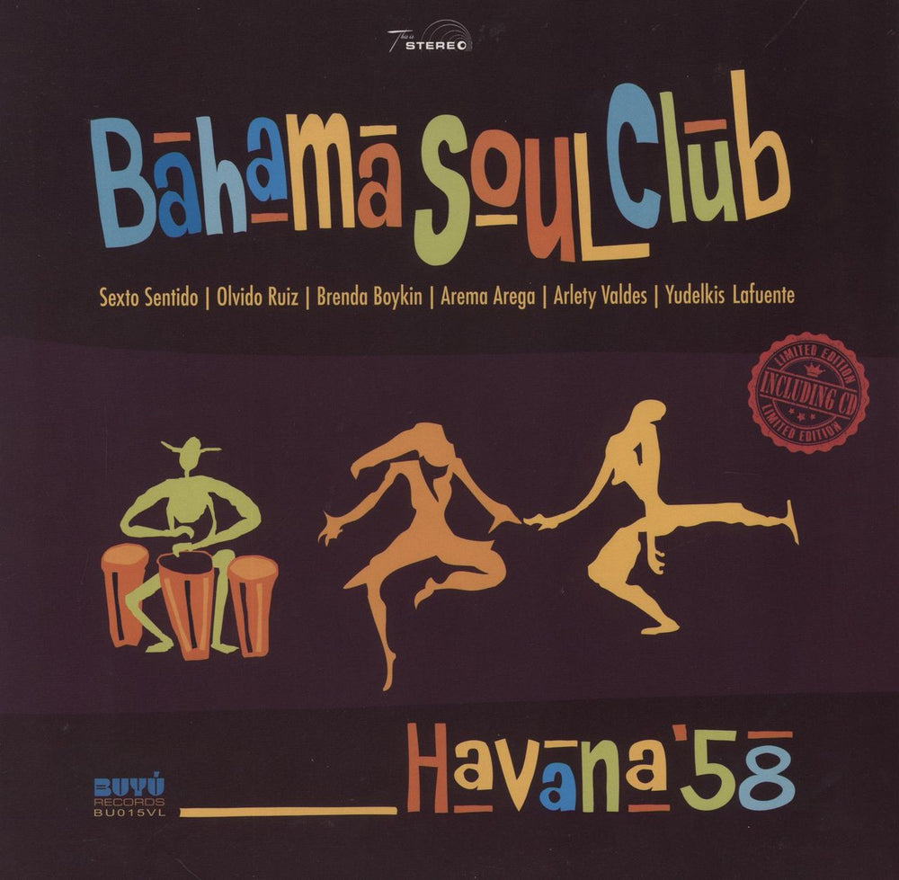Bahamas Soul Club Havana '58 German 2-LP vinyl record set (Double LP Album) BU015VL