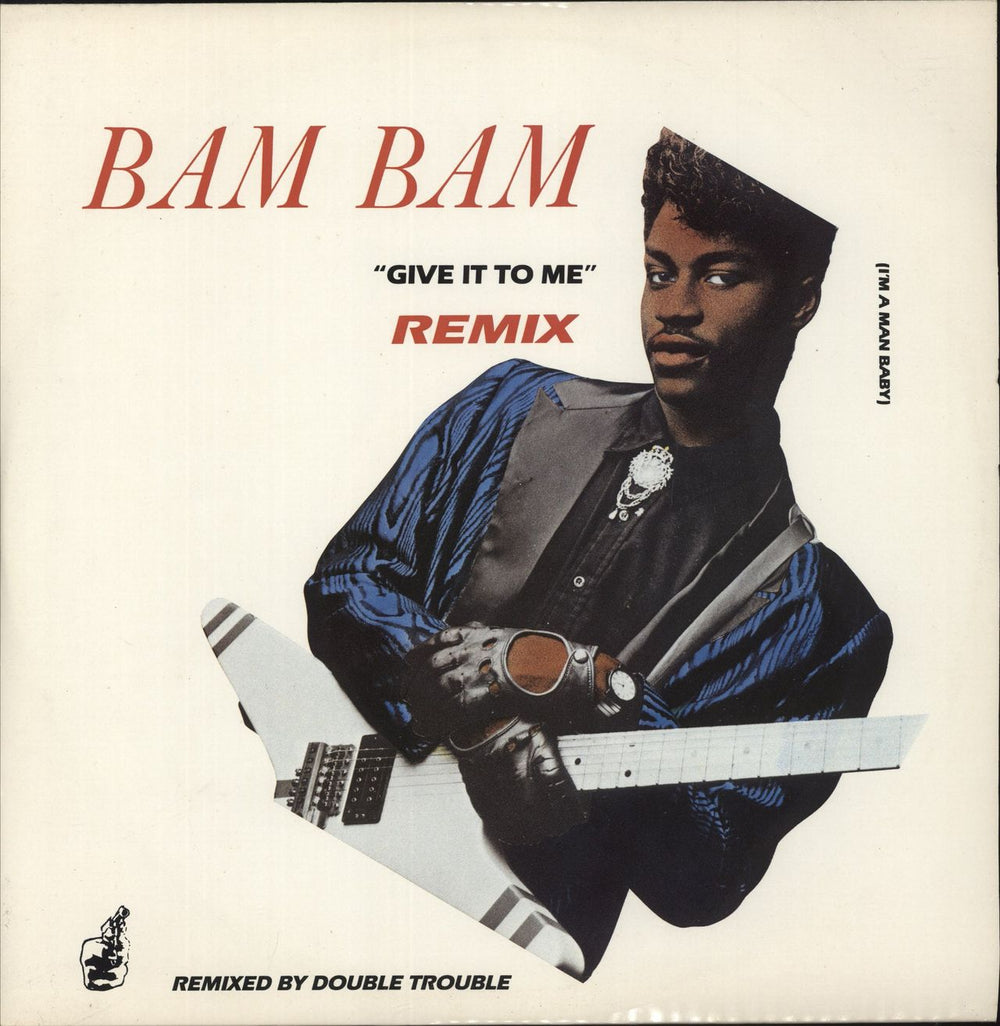 Bam Bam Give It To Me (Remix) UK 12" vinyl single (12 inch record / Maxi-single) OUSX10