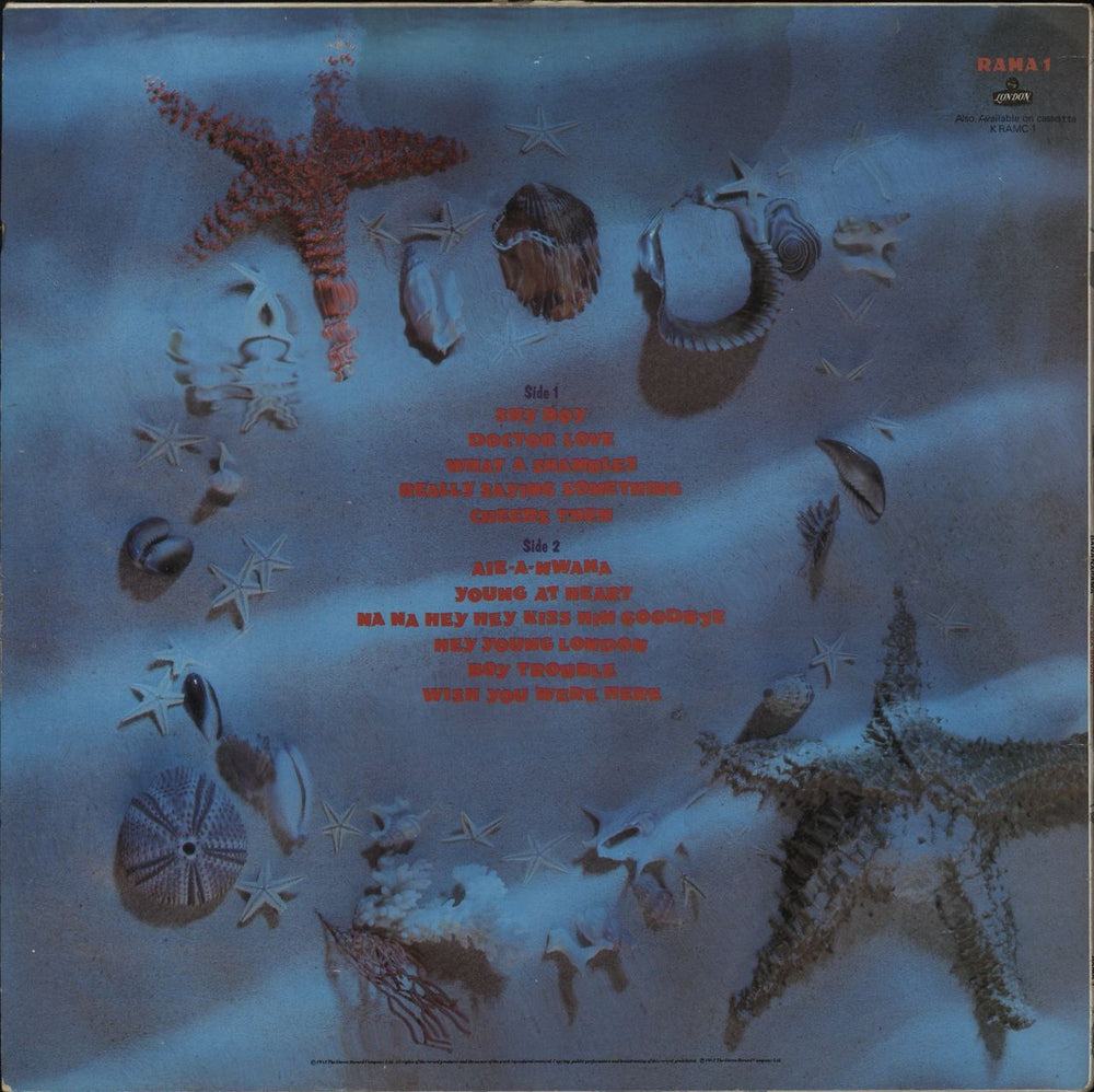 Bananarama Deep Sea Skiving UK vinyl LP album (LP record)