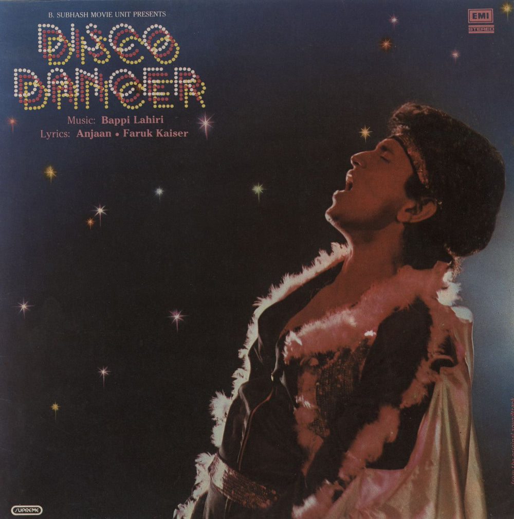 Bappi Lahiri Disco Dancer Indian vinyl LP album (LP record) PEASD2070