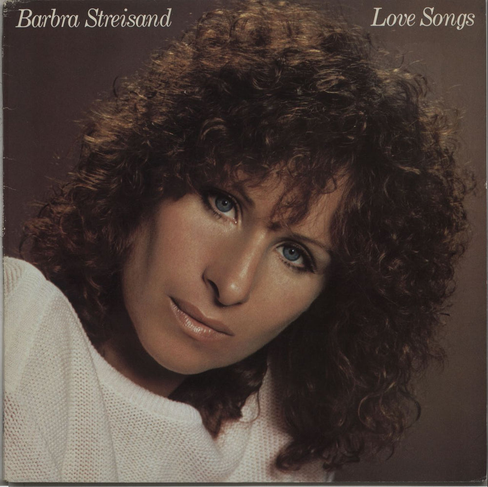 Barbra Streisand Love Songs - EX UK vinyl LP album (LP record) 10031