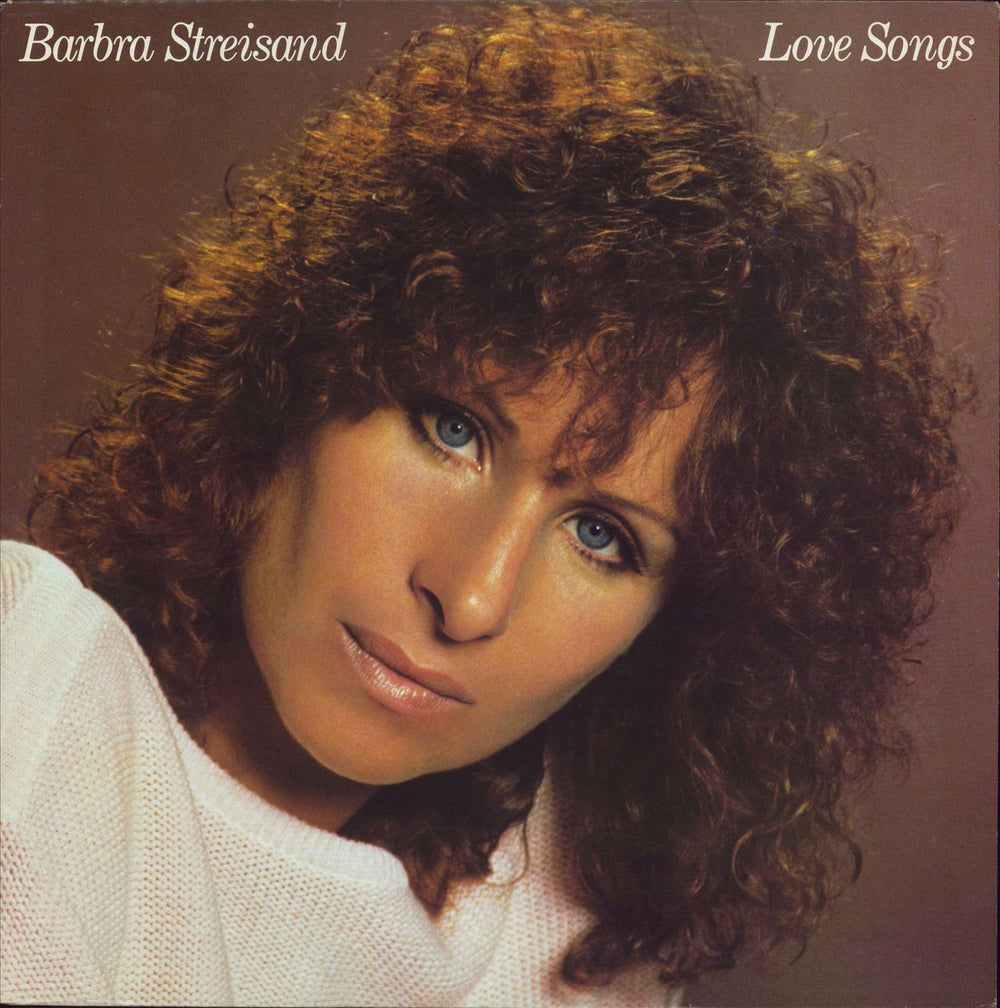 Barbra Streisand Love Songs + Inner UK vinyl LP album (LP record) 10031