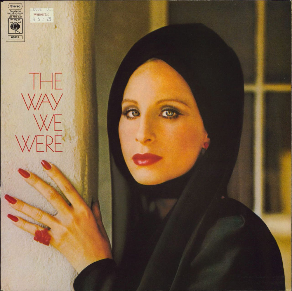 Barbra Streisand The Way We Were UK vinyl LP album (LP record) 69057