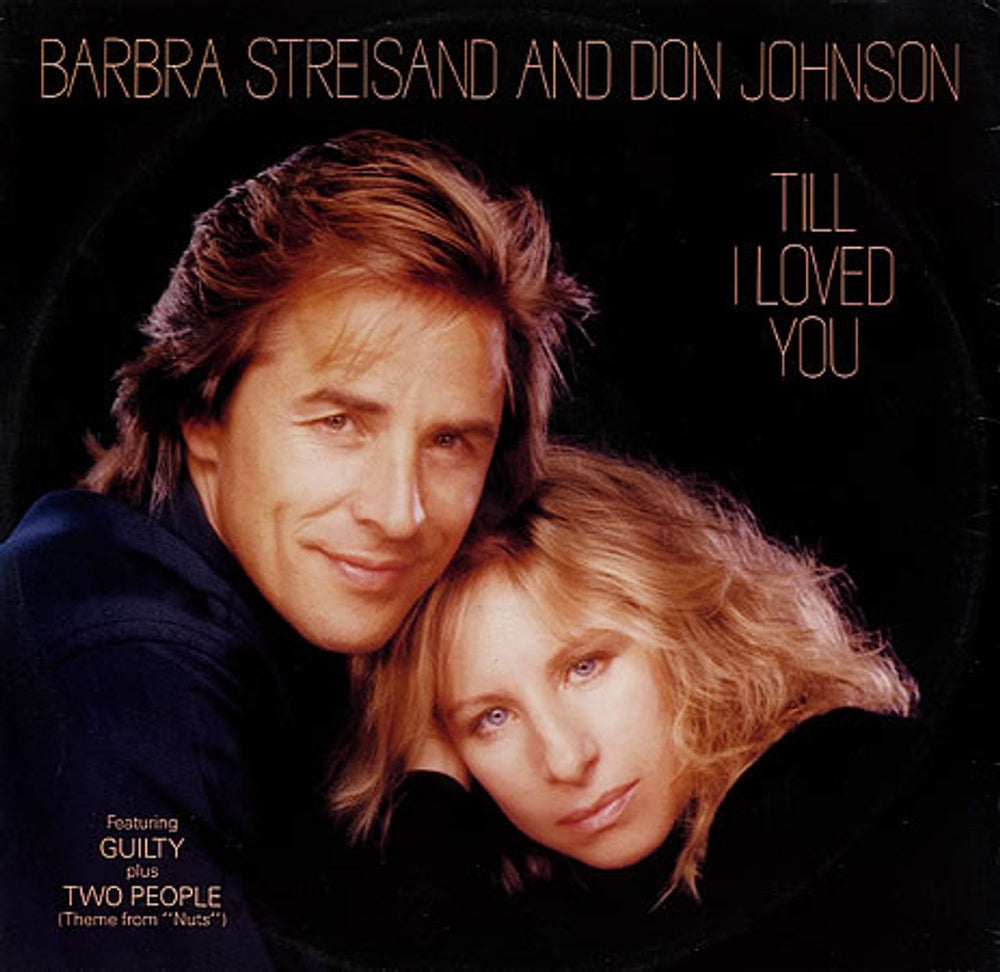 Barbra Streisand Till I Loved You UK 12" vinyl single (12 inch record / Maxi-single) BARBT2