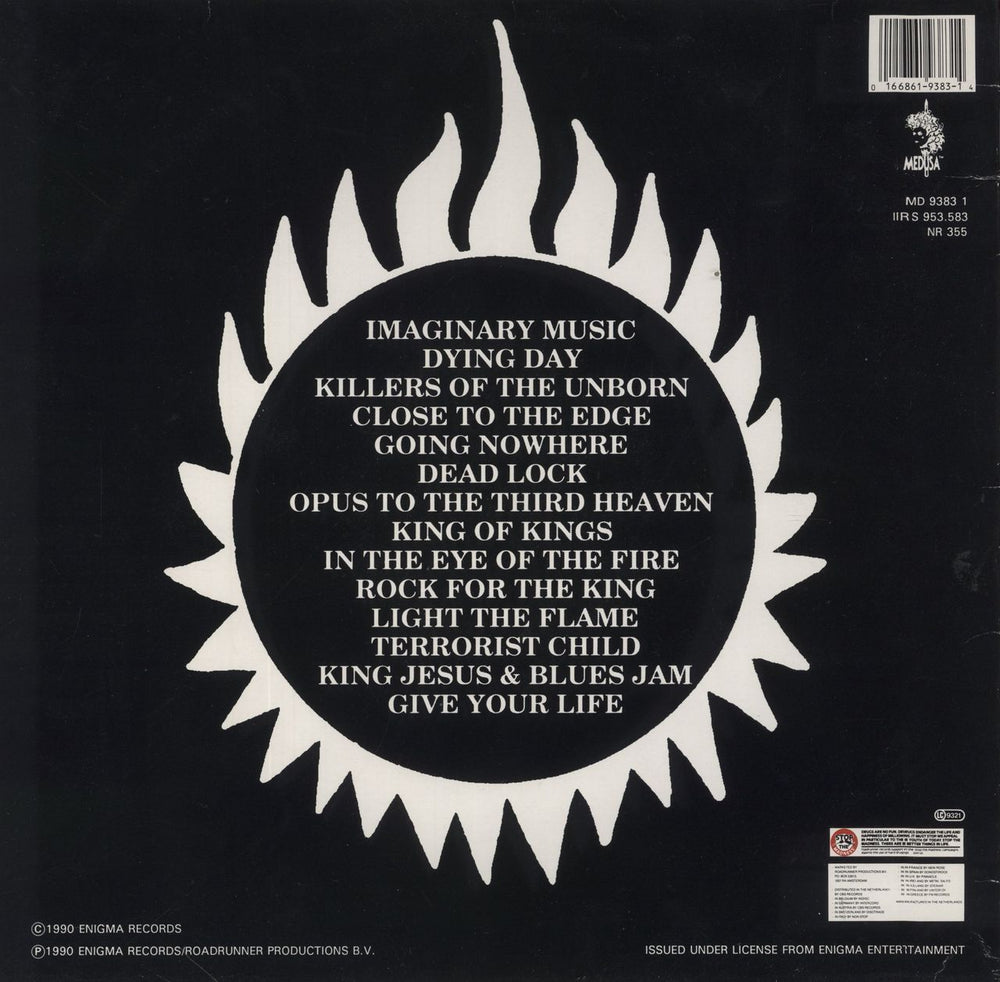 Barren Cross Hotter Than Hell! Live Dutch 2-LP vinyl record set (Double LP Album)