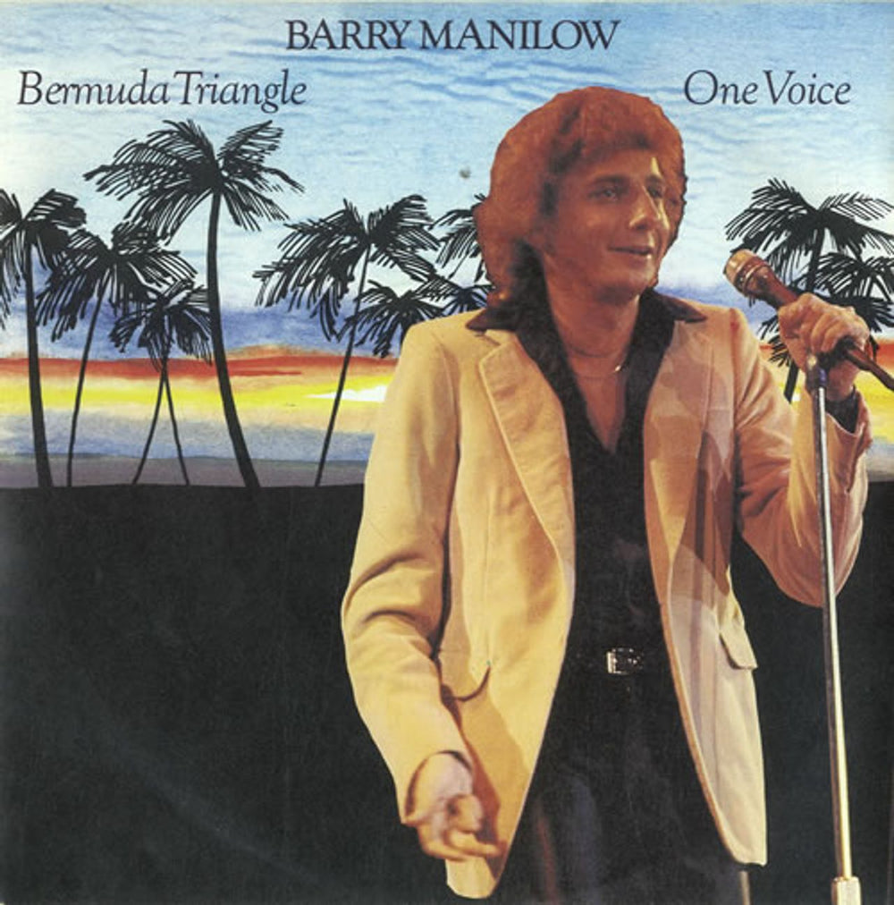 Barry Manilow Bermuda Triangle - Picture Sleeve UK 7" vinyl single (7 inch record / 45) ARIST406