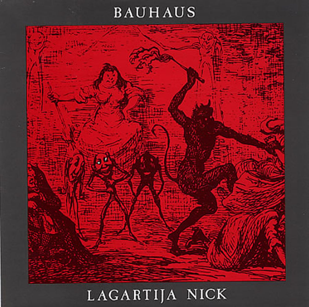 Bauhaus Lagartija Nick UK 7" vinyl single (7 inch record / 45) BEG88