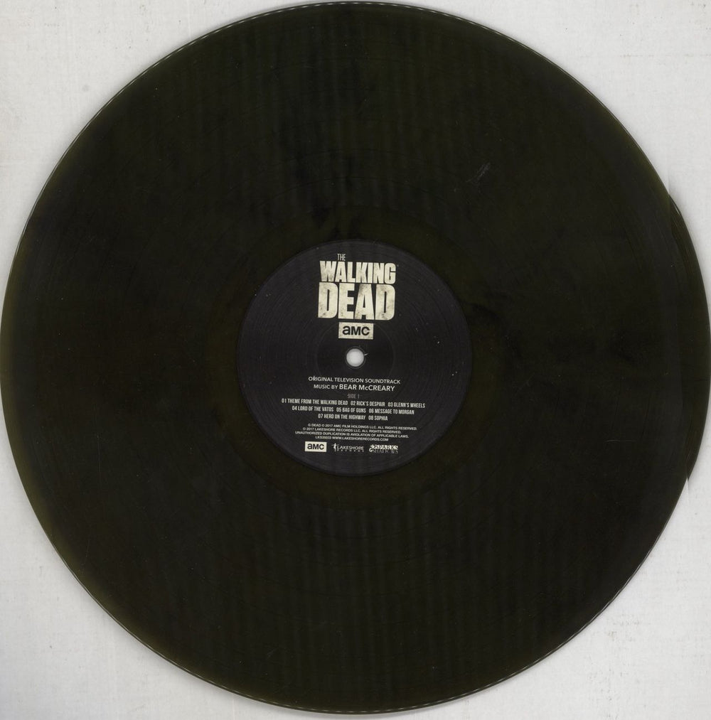 Bear McCreary The Walking Dead (Original Television Soundtrack) US vinyl LP album (LP record) 7FNLPTH849709