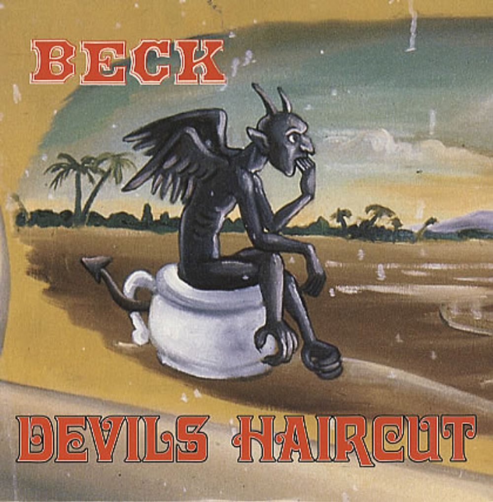 Beck Devils Haircut UK 7" vinyl single (7 inch record / 45) GFS22183