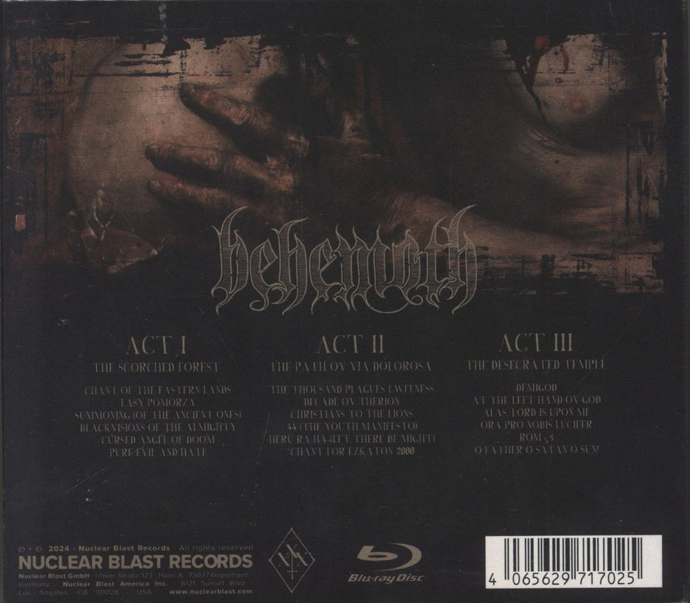 Behemoth XXX Years Ov Blasphemy - Sealed UK CD Album Box Set 4065629717025