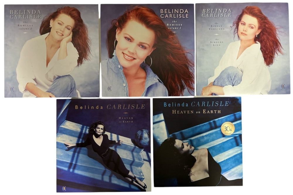 Belinda Carlisle Heaven On Earth UK Vinyl Box Set CARVXHE846809