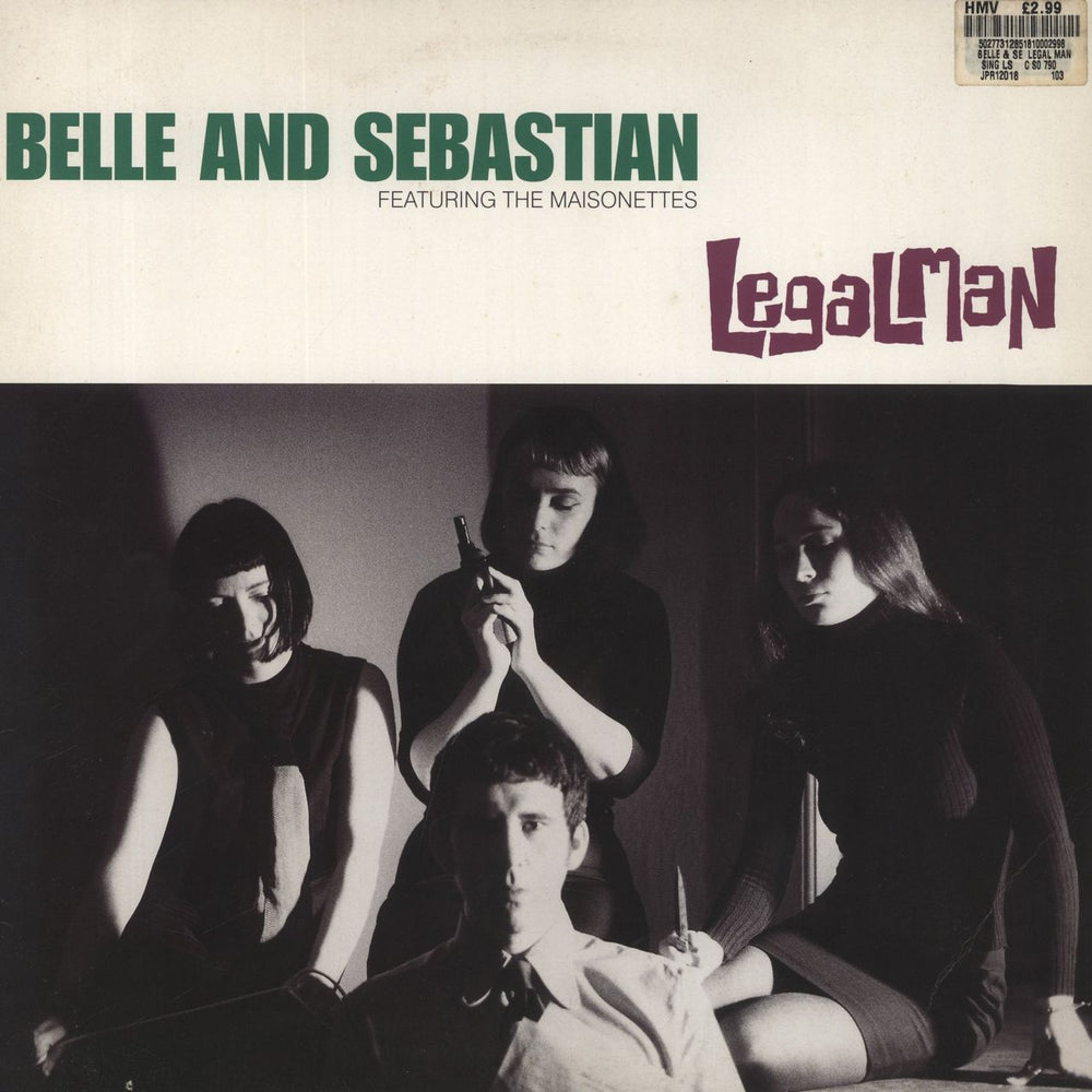 Belle & Sebastian Legal Man UK 12" vinyl single (12 inch record / Maxi-single) JPR12018