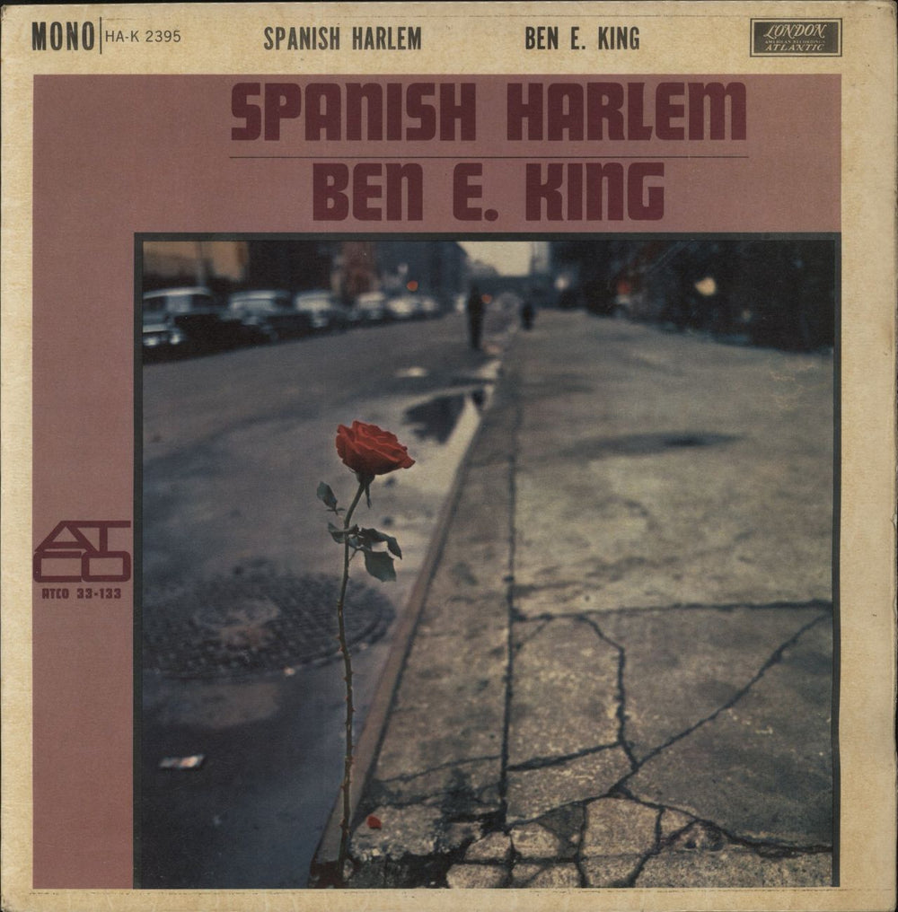 Ben E. King Spanish Harlem - VG UK vinyl LP album (LP record) HA-K2395