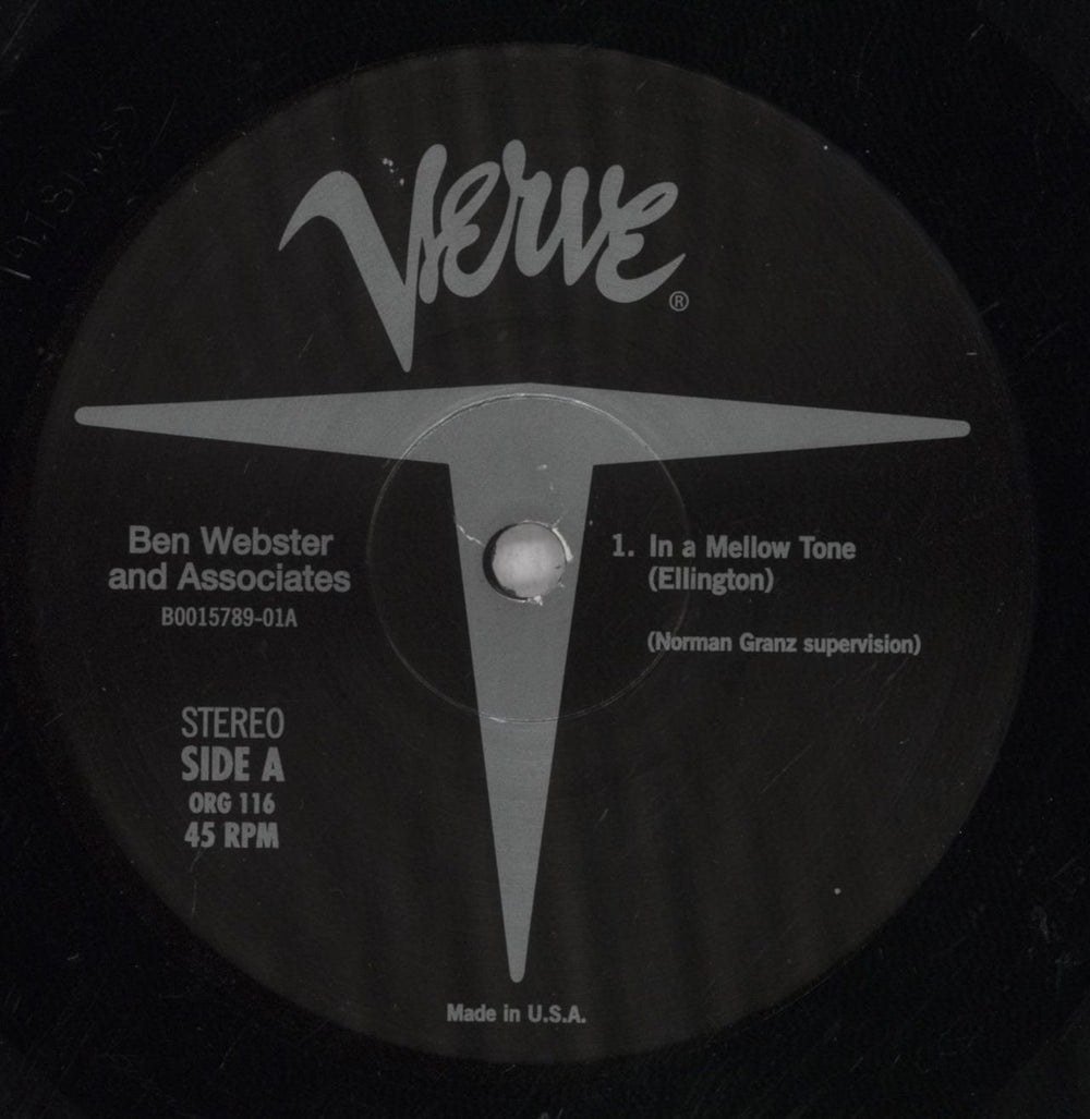 Ben Webster Ben Webster And Associates - 45rpm - 180gm German 2-LP vinyl record set (Double LP Album) BNW2LBE846798