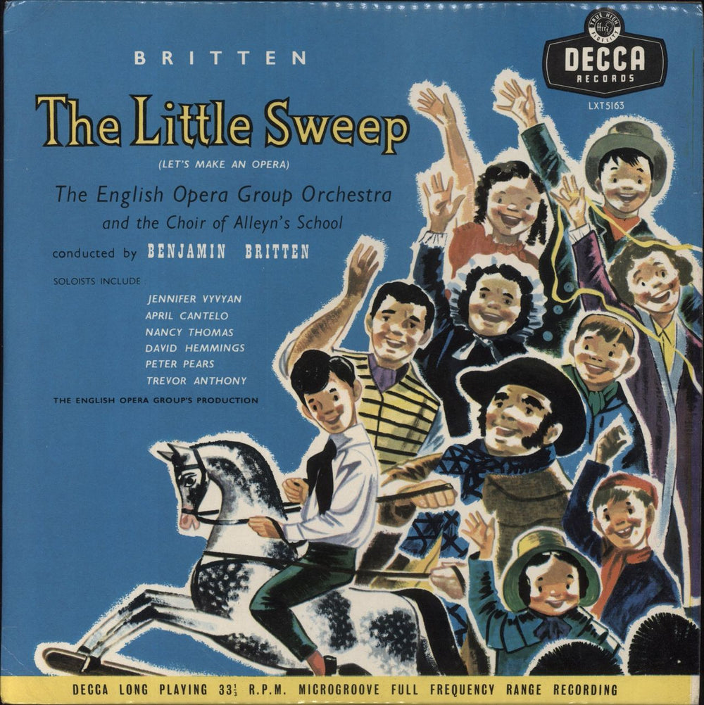 Benjamin Britten Britten: The Little Sweep (Let's Make An Opera) Opus 45 UK vinyl LP album (LP record) LXT5163