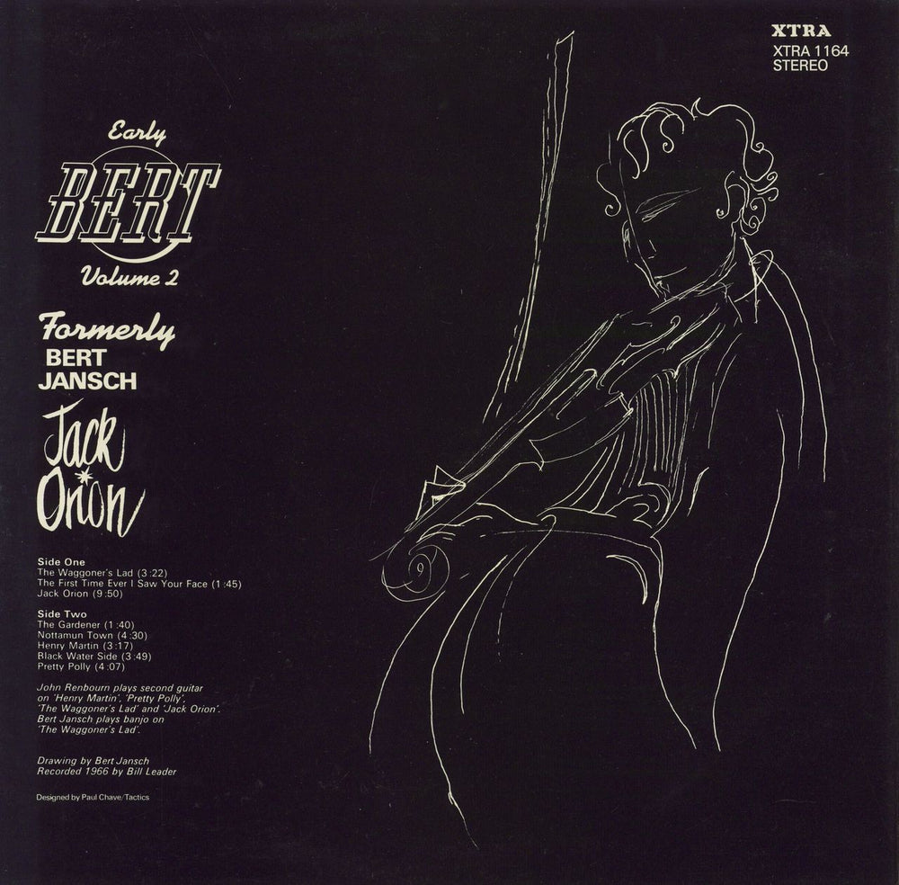 Bert Jansch Early Bert Volume 2 UK vinyl LP album (LP record)