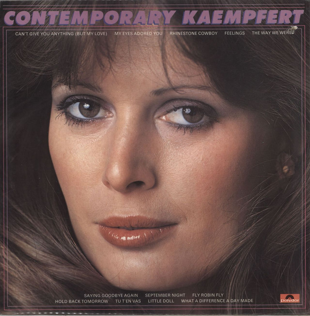 Bert Kaempfert Contemporary Kaempfert UK vinyl LP album (LP record) 2310456