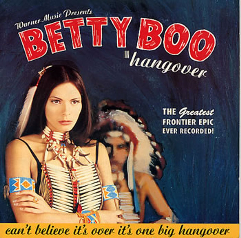 Betty Boo Hangover UK 7" vinyl single (7 inch record / 45) YZ719