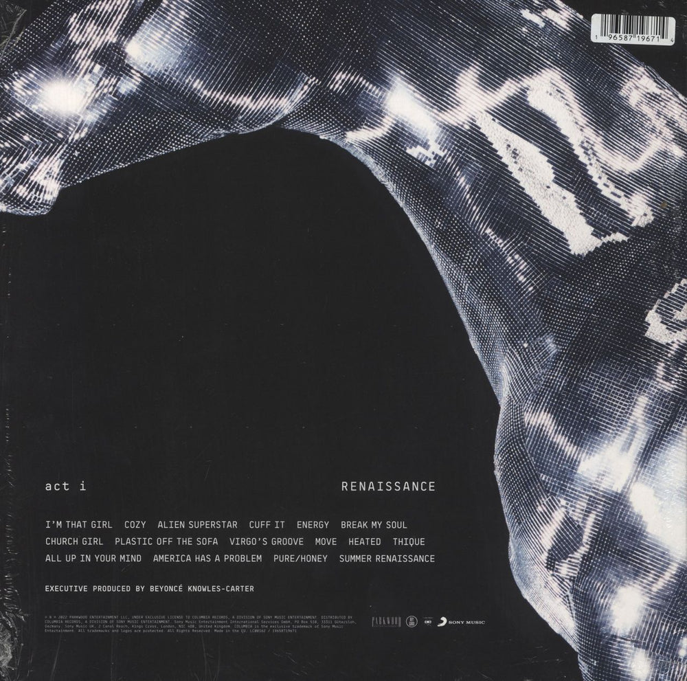 Beyoncé Renaissance - Deluxe Edition UK 2-LP vinyl record set (Double LP Album) 196587196714