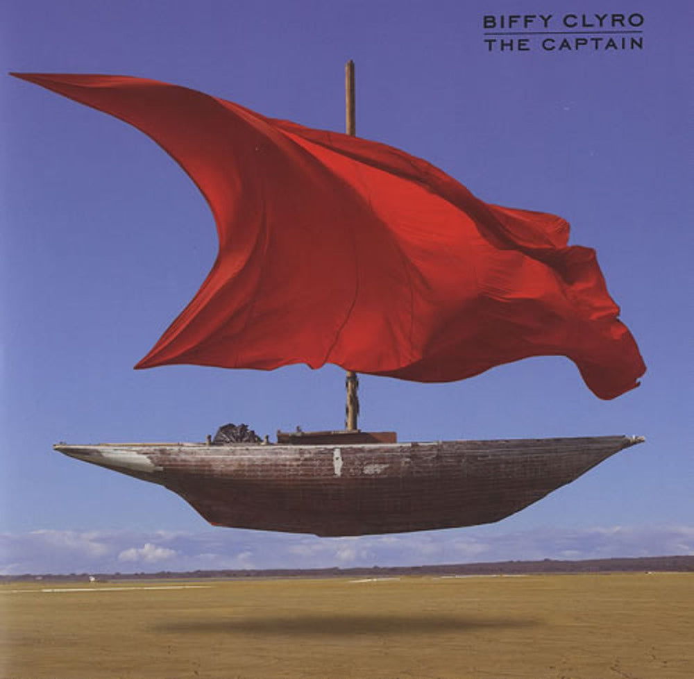 Biffy Clyro The Captain - Red Vinyl UK 7" vinyl single (7 inch record / 45) 14FLR40X