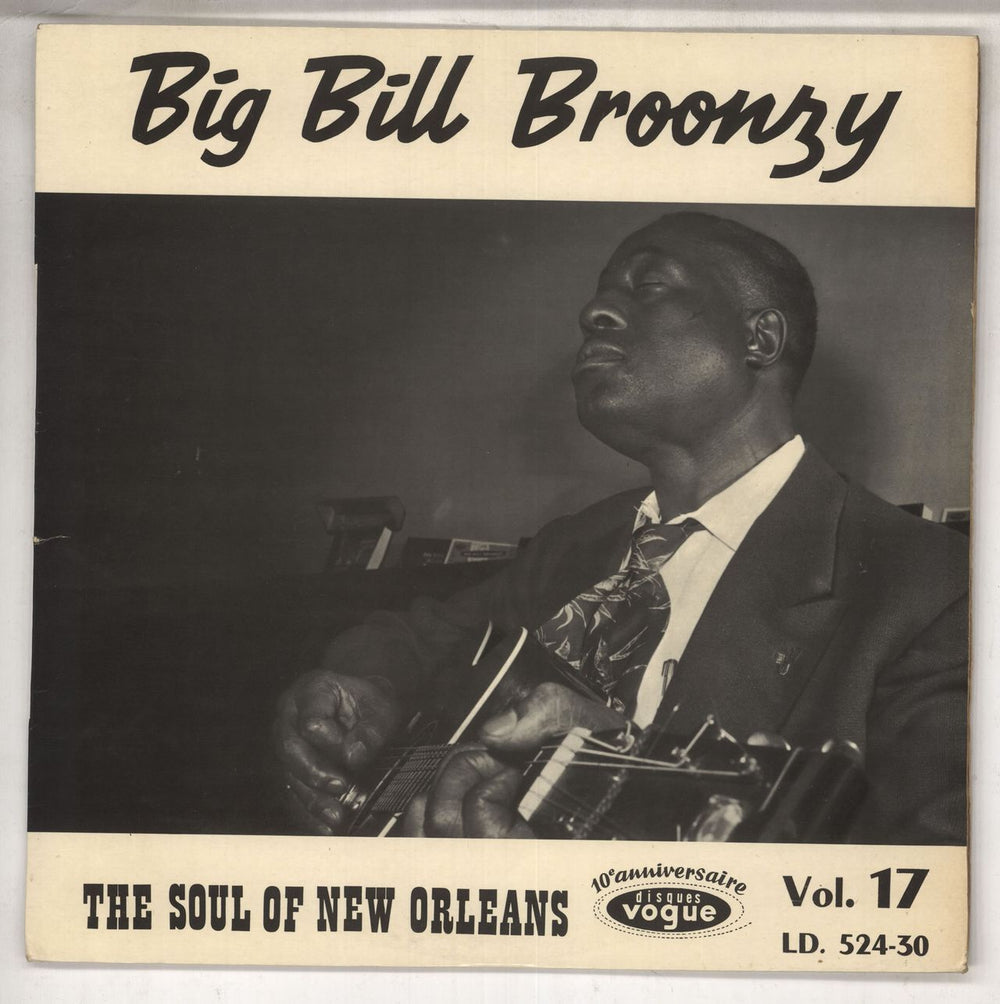 Big Bill Broonzy The Soul Of New Orleans French vinyl LP album (LP record) LD.524-30