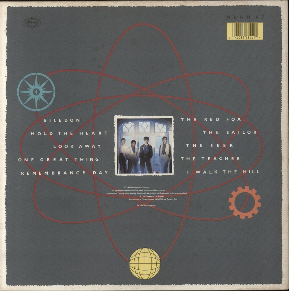 Big Country The Seer - Hype Sticker UK vinyl LP album (LP record) 042282684417