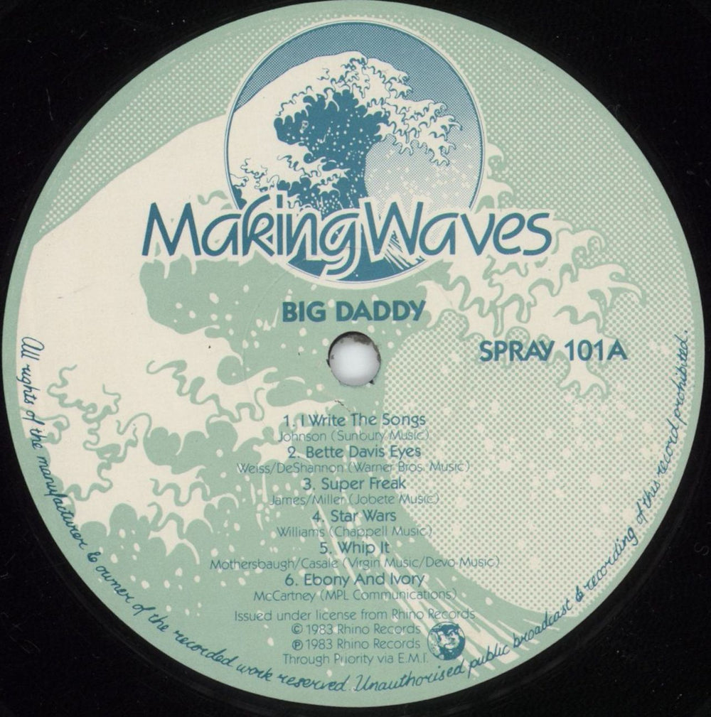 Big Daddy What Really Happened To The Band Of '59 UK vinyl LP album (LP record) B4WLPWH630219