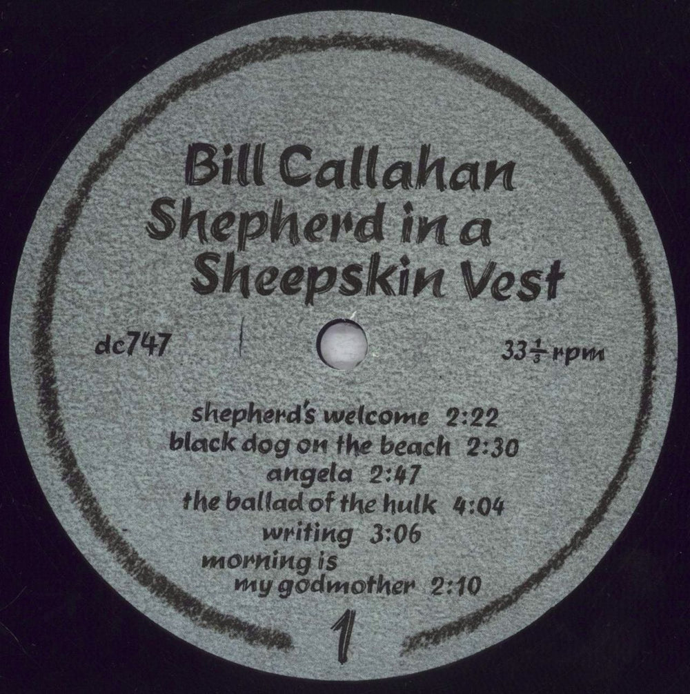 Bill Callahan Shepherd In A Sheepskin Vest US 2-LP vinyl record set (Double LP Album) CL62LSH846515