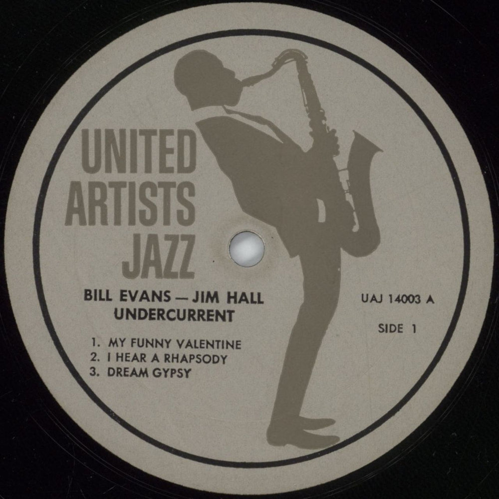 Bill Evans (Piano) Undercurrent US vinyl LP album (LP record) BLVLPUN588264