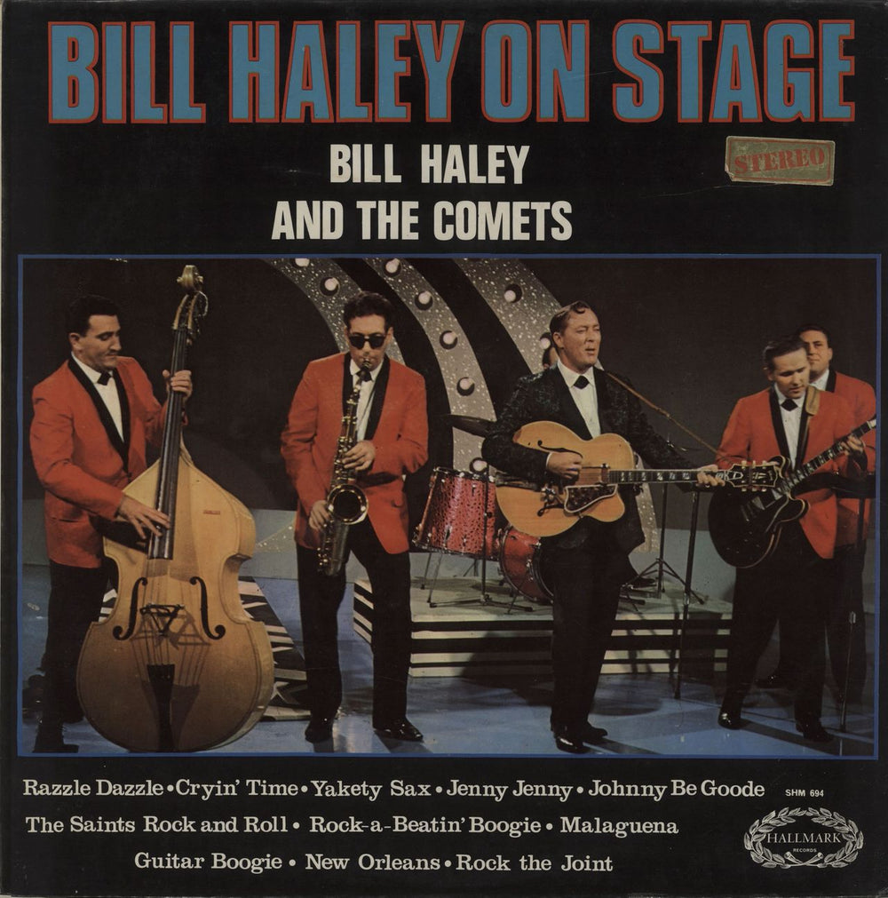 Bill Haley & The Comets Bill Haley And The Comets UK vinyl LP album (LP record) SHM694